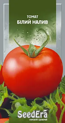 Насіння томата Білий Налив, 0,2 г — ранній (100-115 днів), червоний, індитермінантний, SeedEra, фото 1