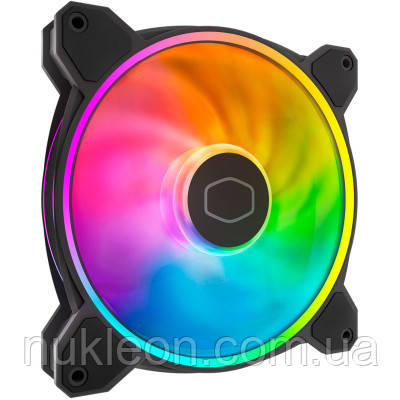 Популярний! Кулер до корпусу CoolerMaster MasterFan MF140 HALO (MFL-B4DN-16NP2-R2) - Краща якість тільки на Nukleon.com.ua