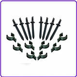 Парник 6 м "Гигант" Агро-лідер, арочний, з білого агроволокна, для огорода, розсади, дачі, теплиця 60г/м2, фото 6