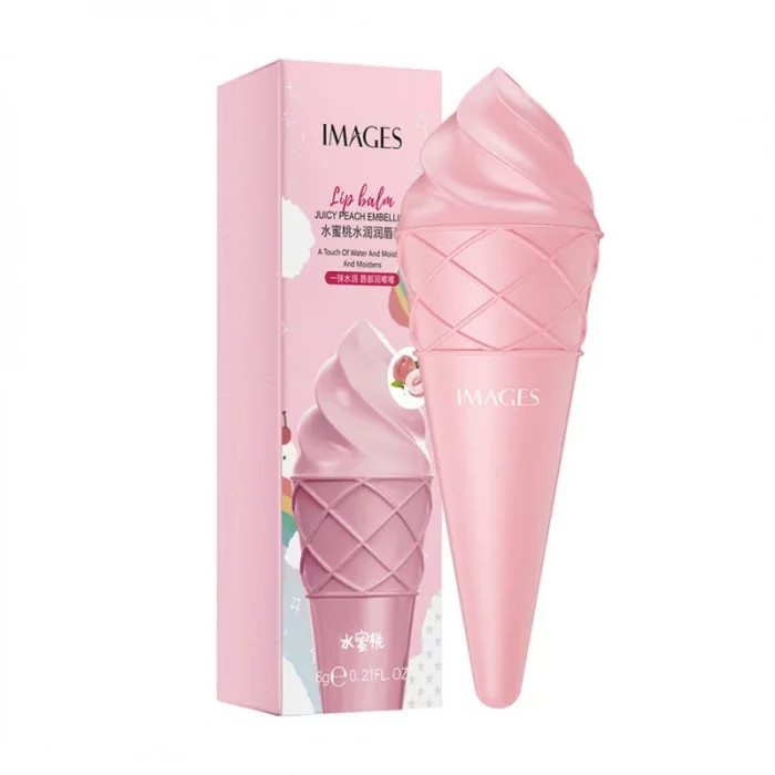 Бальзам для губ зволожувальний IMAGES Peach 6 г, фото 1