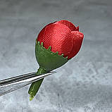 Бутон півонії 1,5 см, колір-червоний, арт 013710, поштучно, Червоний, фото 2