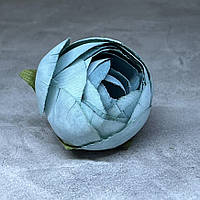 Бутон півонії 4 см, колір-сіро-блакитний мікс, шт, Різнокольоровий