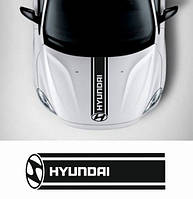 Наклейка на капот авто - Хюндай/Hyundai