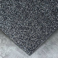 Фоаміран з гліттером, 23*25 см НЕ клейовий, колір- сірий (графіт), шт, Сірий