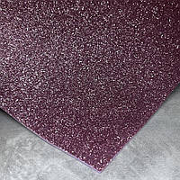 Фоаміран з глітером 2 мм, розмір 24*24,5 см, колір -бузковий, арт м016180, 1 шт, Бузковий