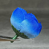 Бутон півонії 3,5 см, колір -синій, арт 016310, поштучно, Синій, фото 2