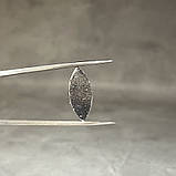 Пластиковий декор 8*20 мм - Лодочка, червоний АВ, арт 017693, шт, Червоний, фото 2