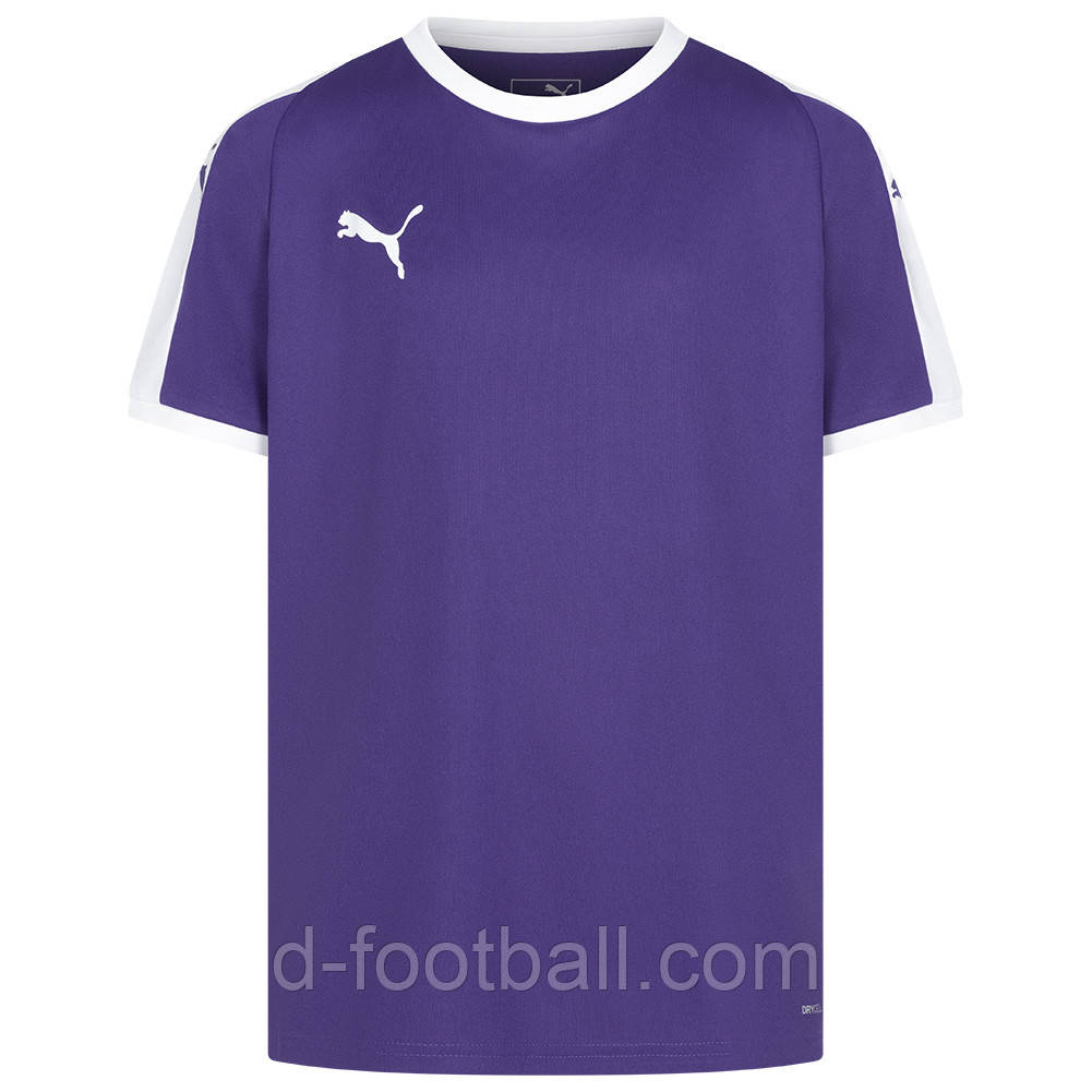Дитяча футболка PUMA Liga Jersey 703418-10, Фіолетовий, Розмір (EU) — 152 cm