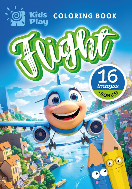 Розмальовка 16 малюнків Політ