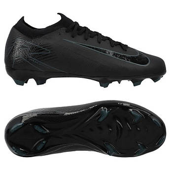 Дитячі бутси Nike Mercurial Zoom Vapor 16 Pro FG Junior HF5448-002, Чорний, Розмір (EU) — 35