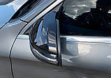 Накладки на зеркала AMG-Look (2 шт) для Mercedes S-сlass W222, фото 4