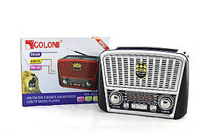 Радіо RX 456 Solar блютуз MP3 USB FM SD iC227