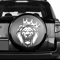 Наклейка на авто — Лев