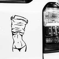 Наклейка на авто Bad Girl #6