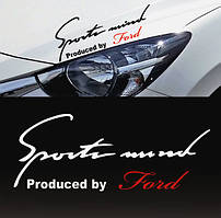 Наклейки на капот — Sports Mind Ford