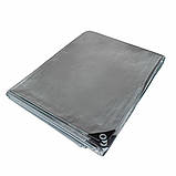 Тент поліпропіленовий 160 г/м2 4 м х 5 м "PLANDEKA" від сонця, дощу, вітру та снігу, захисне покриття для дачі, фото 8