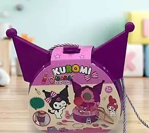 Косметика для дітей Kuromi, 26 предметів, Фіолетовий YU227, фото 3