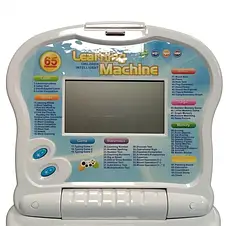 Дитячий ноутбук Learning Machine розвивальний навчальний з мишкою, інтерактивна іграшка Блакитний LM-42-Blue YU227, фото 4