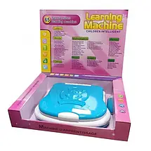 Дитячий ноутбук Learning Machine розвивальний навчальний з мишкою, інтерактивна іграшка Блакитний LM-42-Blue YU227, фото 5