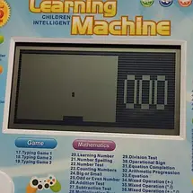 Дитячий ноутбук Learning Machine розвивальний навчальний з мишкою, інтерактивна іграшка Блакитний LM-42-Blue YU227, фото 6