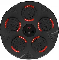 Музична боксерська мішень Intelligent music boxing target мішень для боксу рукавички 9 режимів Чорний 5 Вт YU227