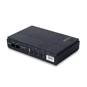 ДБЖ, powerbank для роутера, DC1018P, UPS 10400 mAh DC 5V/9V/12V YU227, фото 4