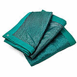 Затінювальна сітка 3 м*5м 45% з люверсами для рослин, навісів і альтанок — сонцезахисна фасадна сітка, фото 5