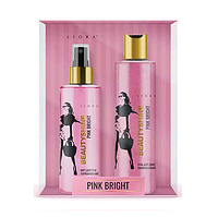 Набір для жінок косметичний Liora Pink Bright 250+200 мл. (гель для душу + міст для тіла)