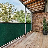 Затінювальна сітка 45% 4 м*5 м посилена з люверсами для городу та рослин, сонце затінювальна сітка ТМ "Shadow, фото 8