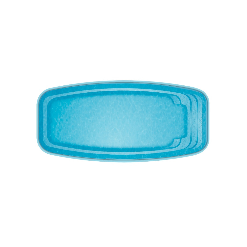 Композитний басейн Баффало Розмір: 7,80 х 3,60 х 1,60 м