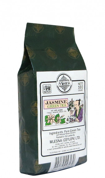 Зелений чай Mlesna "Jasmine" (Жасмин) 100 г, фото 1