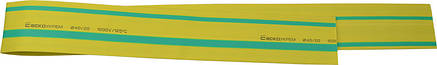 Термоусаджувальна трубка 40,0/20,0 шт.(1м) жовто-зелена, фото 2