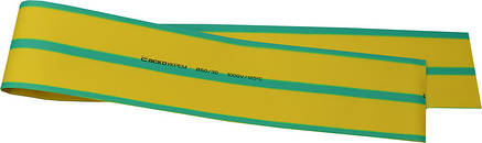 Термоусаджувальна трубка 60,0/30,0 шт.(1м) жовто-зелена, фото 2