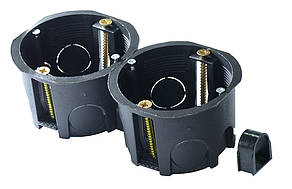 Установочна коробка під електророзетку в гіпсокартон