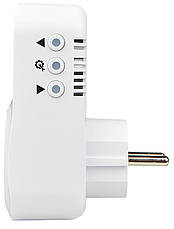 Реле контролю напруги розеткове  URate S-16  AC 230V 16A, фото 3