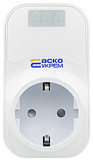 Реле контролю напруги розеткове  URate S-16  AC 230V 16A, фото 5