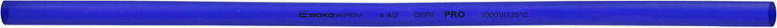 Термоусаджувальна трубка 4,0/2,0 шт. (1м) синя серії PRO, фото 1