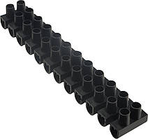 Клемні колодки 12 мм2 / 15А чорна тип W (U)