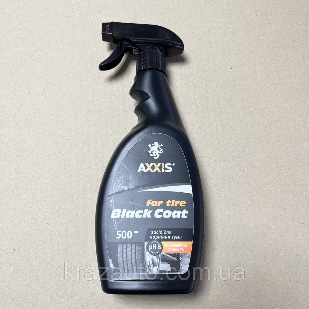 Чорнитель (очисник) гуми Black Coat for Tire 500 мл. ax-736, фото 1