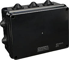 Розподільча  коробка серії UAtmo Jet Black 150*110*70 (уп. 10шт)