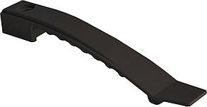 Кабельний затискач під дюбель (саморіз) 135 мм, чорний, РA (10 шт)