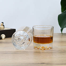 Набір "Лев" 2 склянки для віскі 310 мл - подарунок для батька Гранд Презент GP241202L
