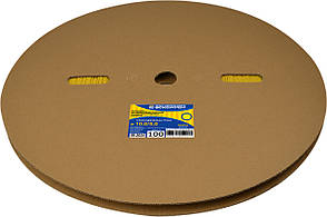 Термоусаджувальна трубка 10,0/5,0 (рулон 100м) жовта