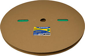 Термоусаджувальна трубка 10,0/5,0 (рулон 100м) зелена