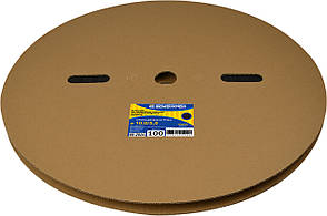 Термоусаджувальна трубка 10,0/5,0 (рулон 100м) чорна