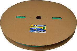 Термоусаджувальна трубка 16,0/8,0 (рулон 100м) зелена