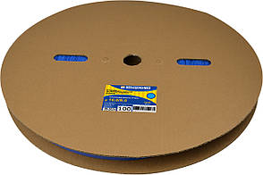 Термоусаджувальна трубка 16,0/8,0 (рулон 100м) синя