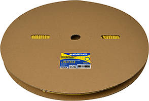 Термоусаджувальна трубка 20,0/10,0 (рулон 100м) жовта