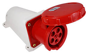 Розетка (гніздо) стаціонарна ГC 63А/5 3Р+N+РЕ (135)