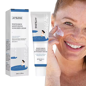 Сонцезахисний крем Jaysuing Moisturizing Sunscreen Cream SPF 50+ PA++++, 50 мл (X-1740)